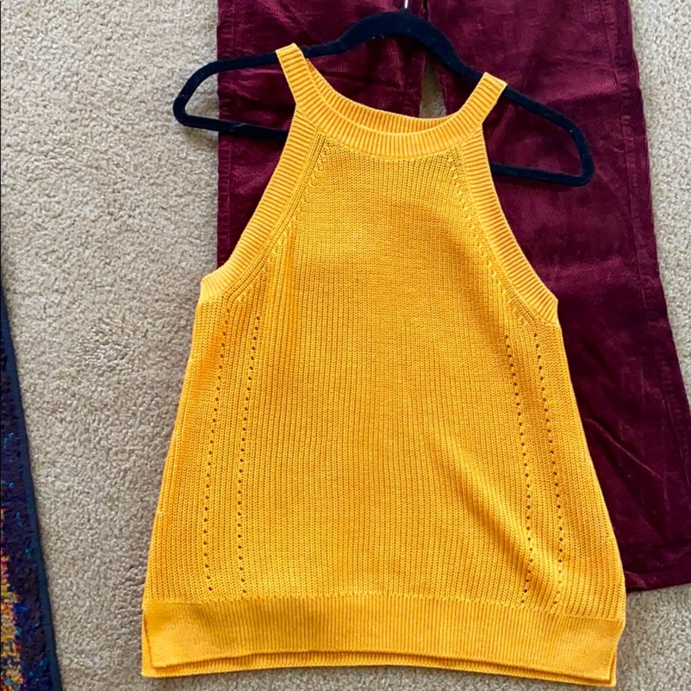 Anthropologie sweater tank top